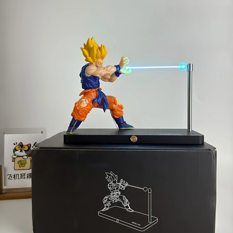 Lampe 3D Tactile Veilleuses Enfant 7 Couleurs Avec Telecommande Dragon Ball 89
