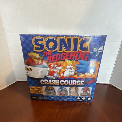 Sonic the Hedgehog Crash Course Board Game SEALED SEGA IDW Games Knuckles Tails