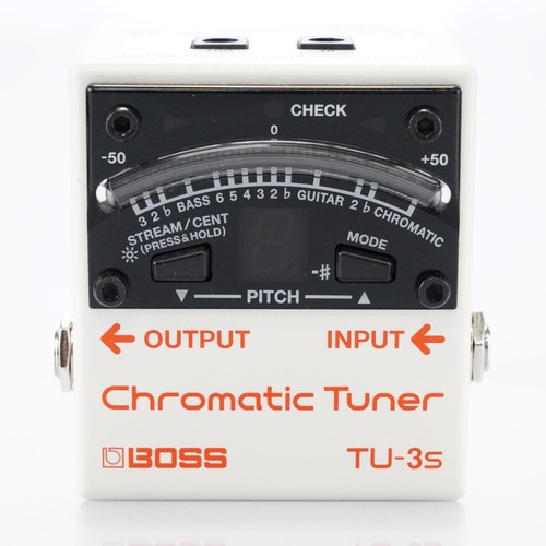 BOSS TU-3s Chromatic Tuner Stompbox Pedal w/ Box #51475 | eBay