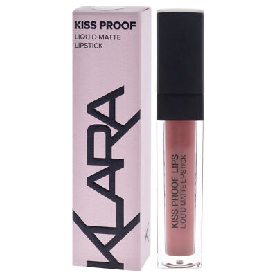 Kiss Proof Lipstick Liquid Matte - 30 Pinot by Klara for Women - 0.27 oz