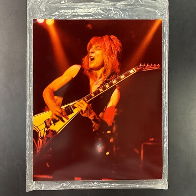 Large Vintage Original Randy Rhoads Concert Photos - 8x10