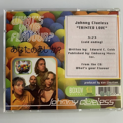 Johnny Clueless Tainted Love CD Promo | eBay