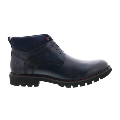 

Мужские синие кожаные повседневные модельные ботинки Robert Graham Expression RG5400B, Синий, Robert Graham Expression