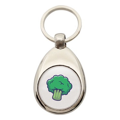 Schlüsselanhänger Brokkoli Comic Geschenkidee Brokkoli Geschenk Präsent Mitbring