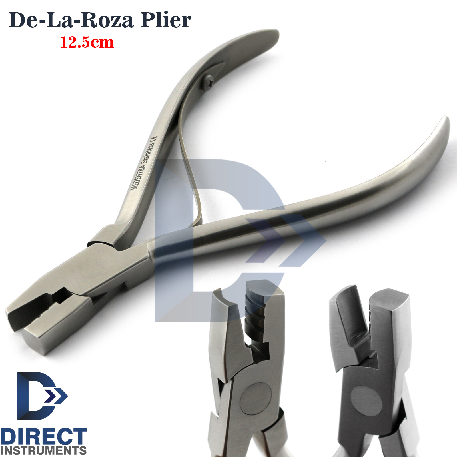 Orthodontic De La Rosa Contouring Pliers Dental Hollow Chop Arch