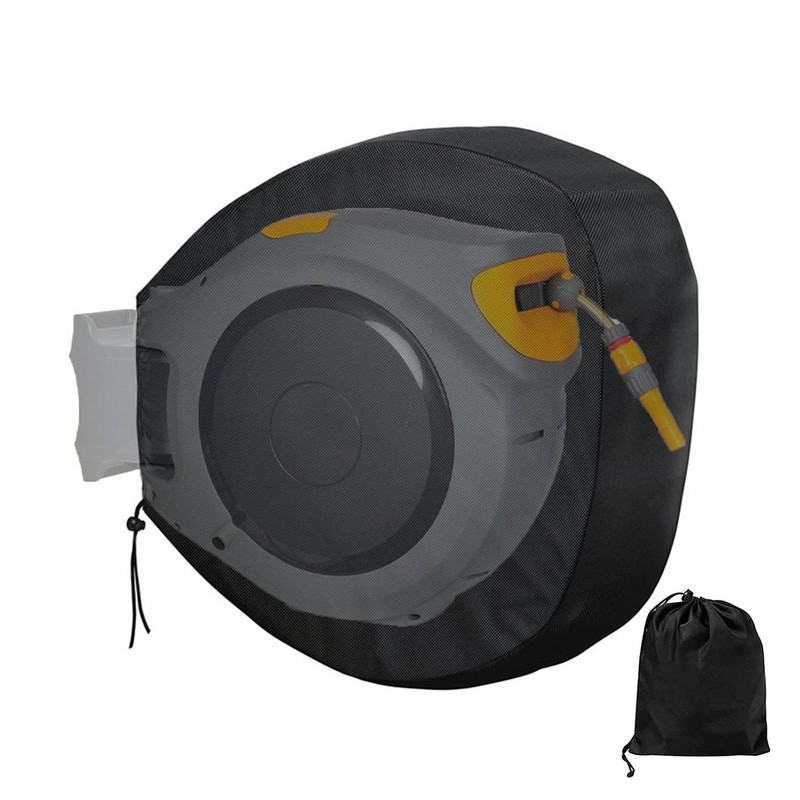 Retractable Hose Reel Cover Weather Resistant and Easy to Clean Long lasting