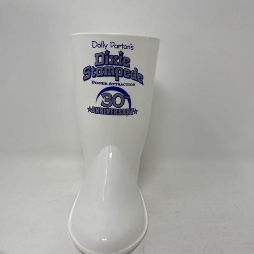 Dolly Parton Dixie Stampede 30th anniversary plastic boot