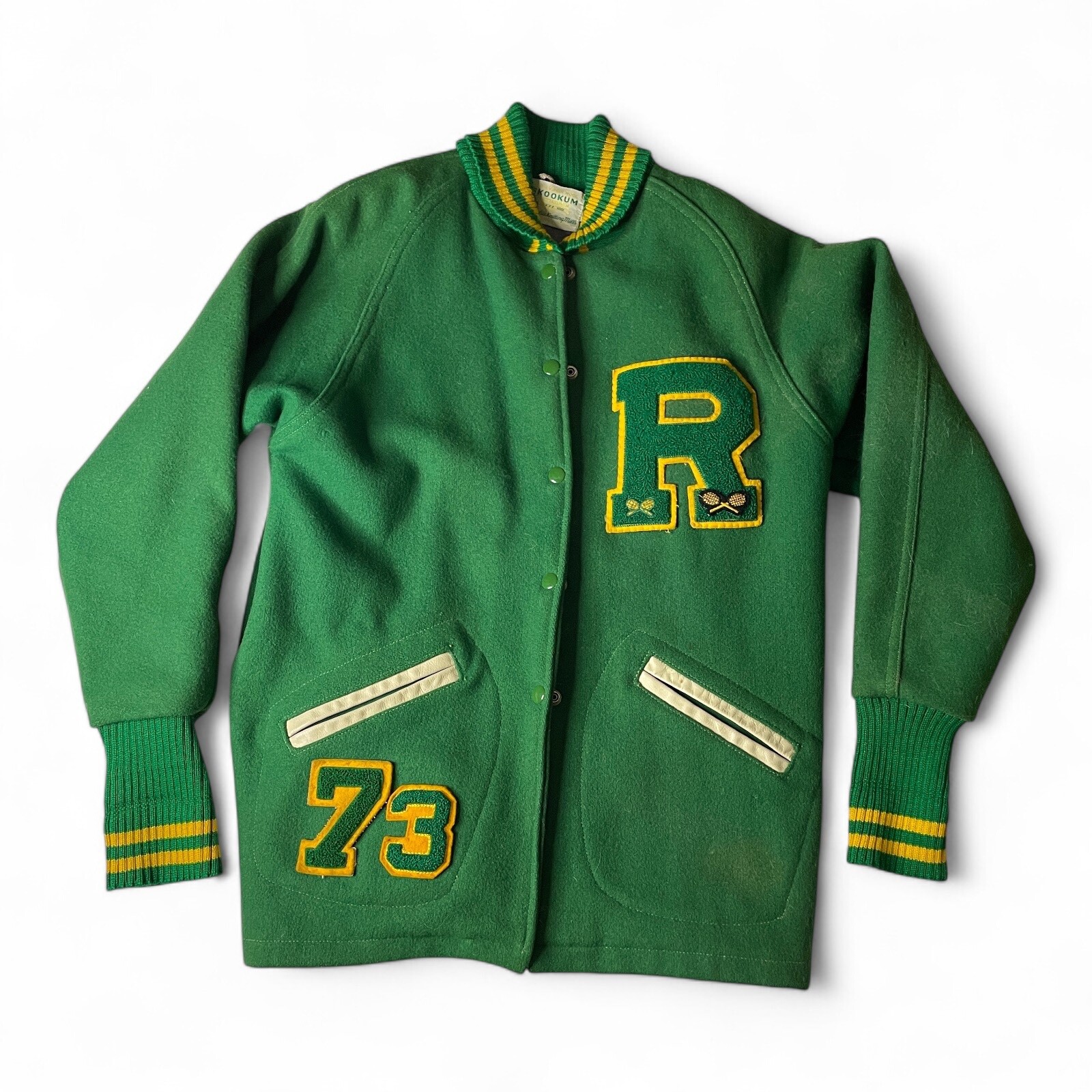 1973 Richland High School Bombers Tennis Skookum Wool 1973 Richland High School Bombers Tennis Skookum Wool