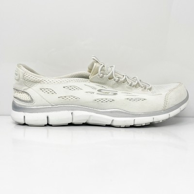 

Skechers Womens Air Cooled Memory Foam 22603 Белая повседневная обувь Кроссовки Размер 8, Белый, Air Cooled Memory Foam