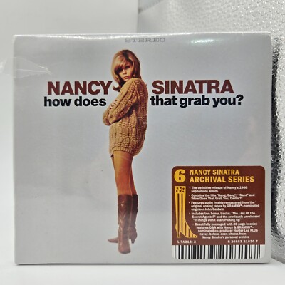 Nancy Sinatra How Does That Grab You? - 2 Extra Tracks Remastered Digipak CD NEW