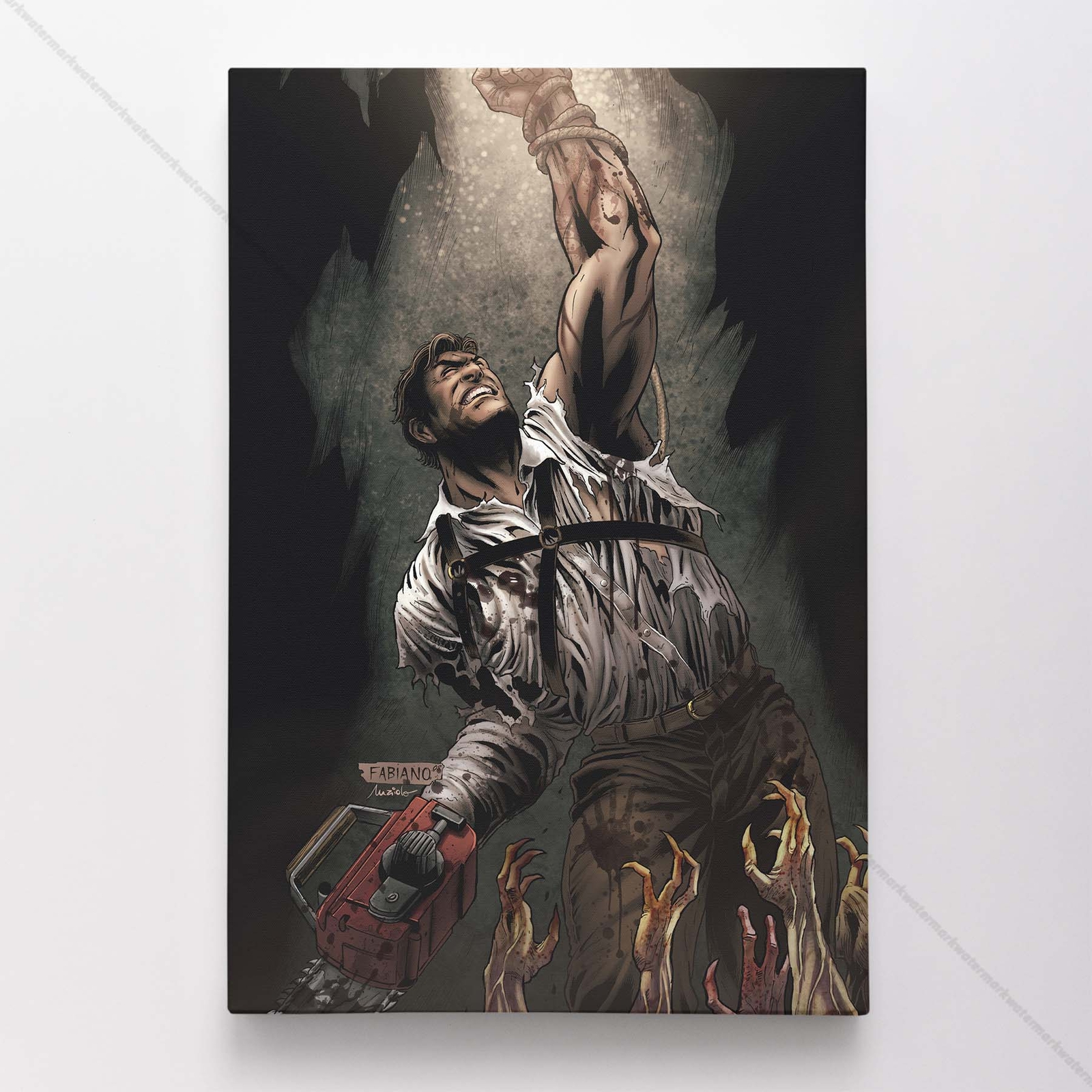 Army of Darkness Poster Canvas Evil Dead Ash Movie Art Print #120