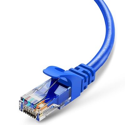 1.5m to 5.5 Cat6 Patch Network RJ45 Ethernet Cable CCA  Patch Cord 10 pack
