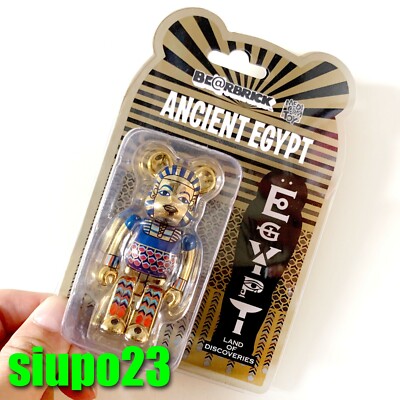 BE@RBRICK ANCIENT EGYPT 100％ Medicom 100% Bearbrck ~ Antiquities Ancient Egypt Exhibition