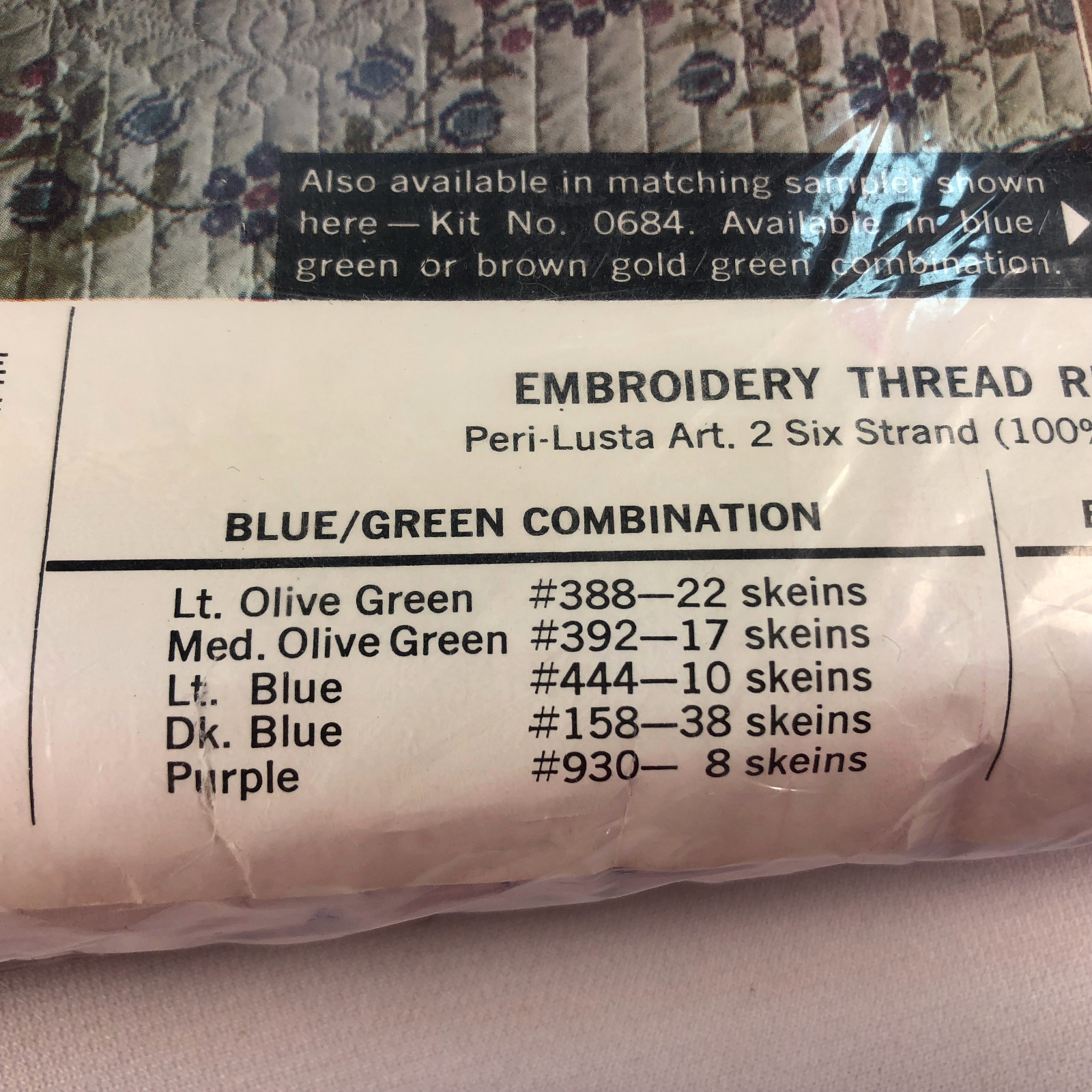 Paragon Needlecraft American Sampler Quilt 01171 Single Bed Size Quilt Top CCS A