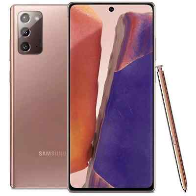 NEW FACTORY UNLOCKED GALAXY NOTE 20 5G SM-N981U 128/256GB ALL COLORS GSM+CDMA