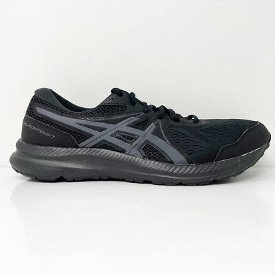 

Мужские кроссовки Asics Gel Contend 7 1011B040 черные кроссовки размер 11, Черный, Gel Contend 7