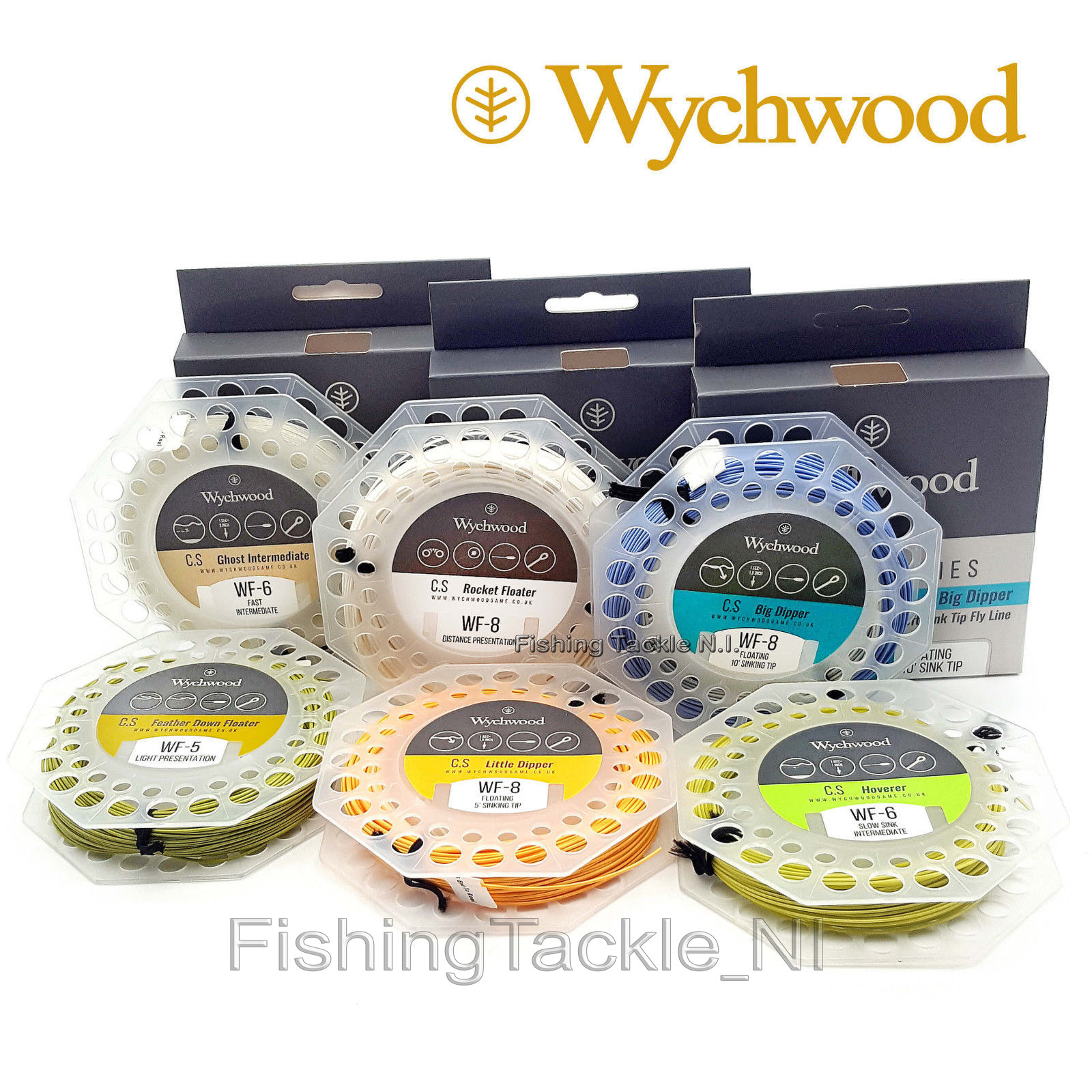 Fly Fishing Line, Leaders & Tippets Wychwood ET Connect Series Ghost
