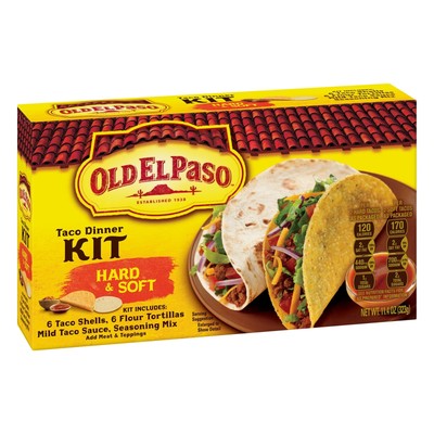 Old El Paso Hard & Soft Taco Dinner Kit 11.4oz
