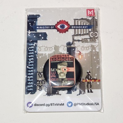 Ministry Of Broadcast Video Game Pin Button Nintendo Switch from E3 2019