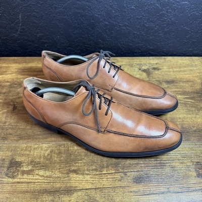 Cole Haan Cambridge C11990 Tan Leather Split Toe Oxford Mens 11 M
