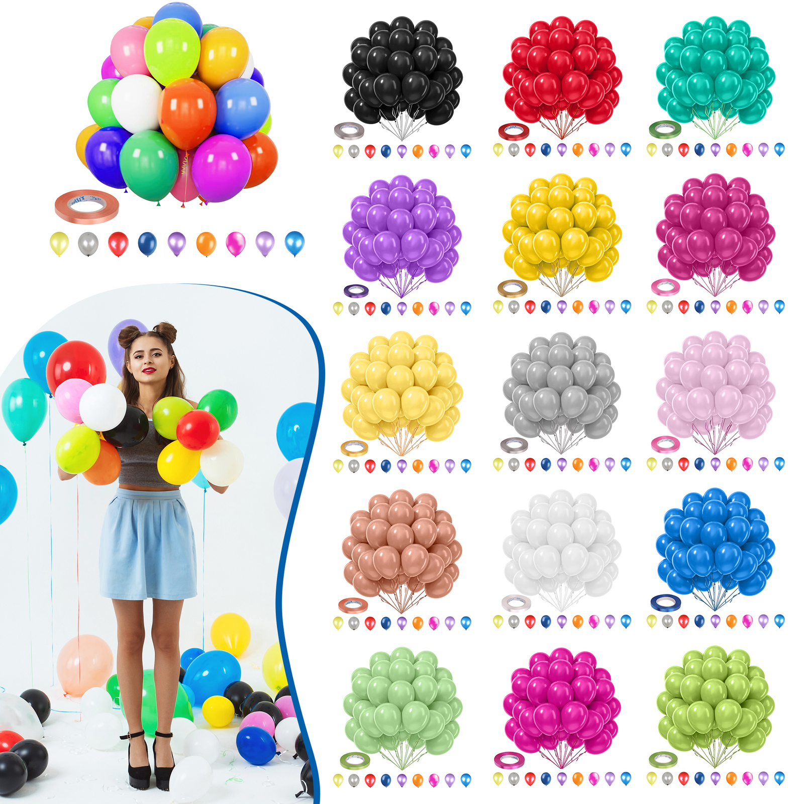 50Pcs 10