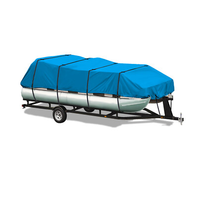 APEX MARINE 616 Sport Cruise Trailerable pontoon Deck Boat Heavy duty Cover