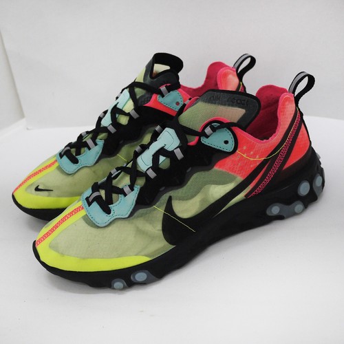 

Мужские кроссовки Nike React Element 87 Б/У С ДЕФЕКТОМ Volt Black US8 AQ1090-700, Grey, Nike React Element 87