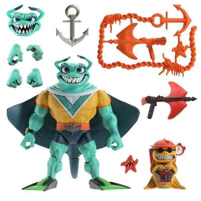 SUPER7 ULTIMATES! TMNT RAY FILLET TEENAGE MUTANT NINJA TURTLES FIGURE WAVE 5