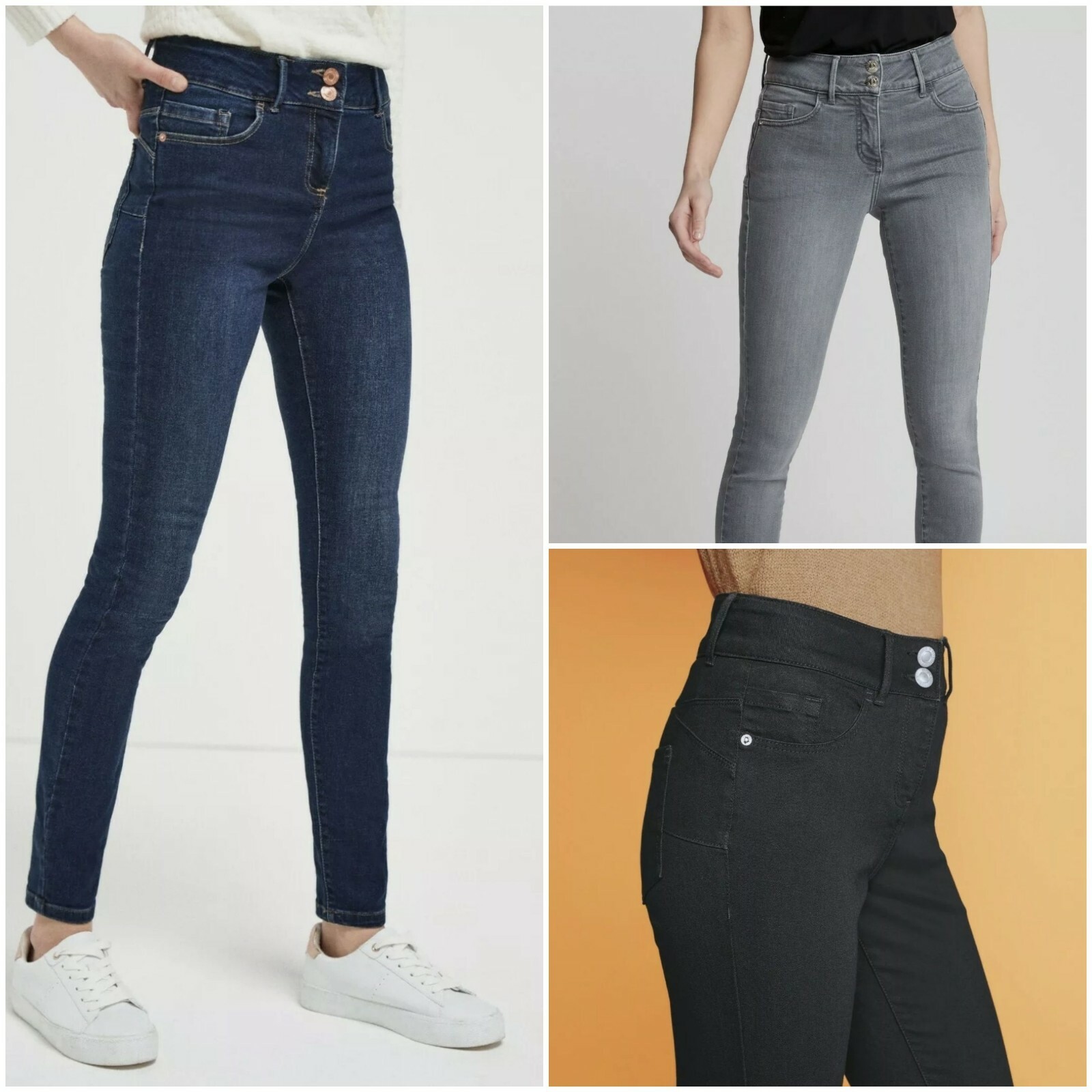 Джинсы NEXT Enhancer Skinny Jeans Dark 