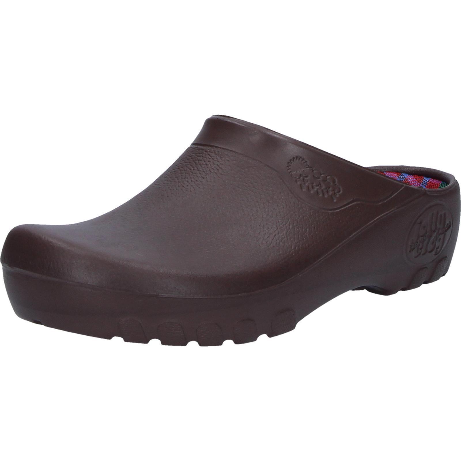 Alsa FASHION Clog Schuhe Hausschuhe Gartenschuhe Schlappen braun