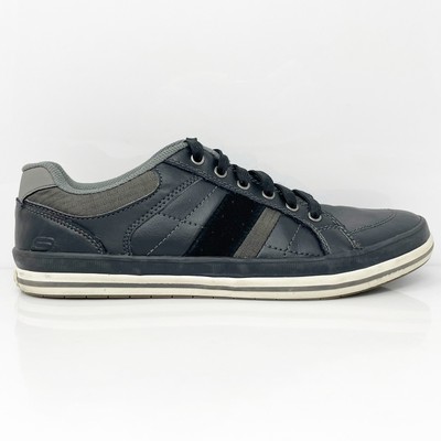 

Skechers Mens Relaxed Fit 63619 Черная повседневная обувь Кроссовки Размер 8, Черный, Relaxed Fit