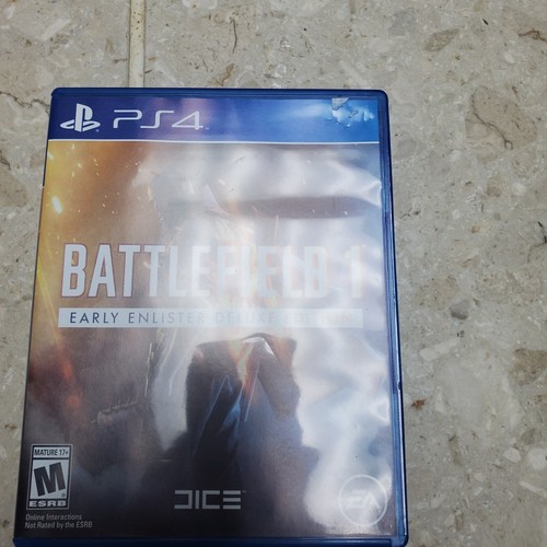 Battlefield 1 PS4 Disc Original Case No Manual | eBay