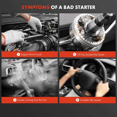 Starter Motor for Lexus LX570  Land Cruiser Sequoia Tundra V8 5.7L 2.0KW 12V CW