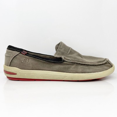 

Skechers Mens Relaxed Fit 63680 Коричневая повседневная обувь Кроссовки Размер 10, Коричневый, Relaxed Fit