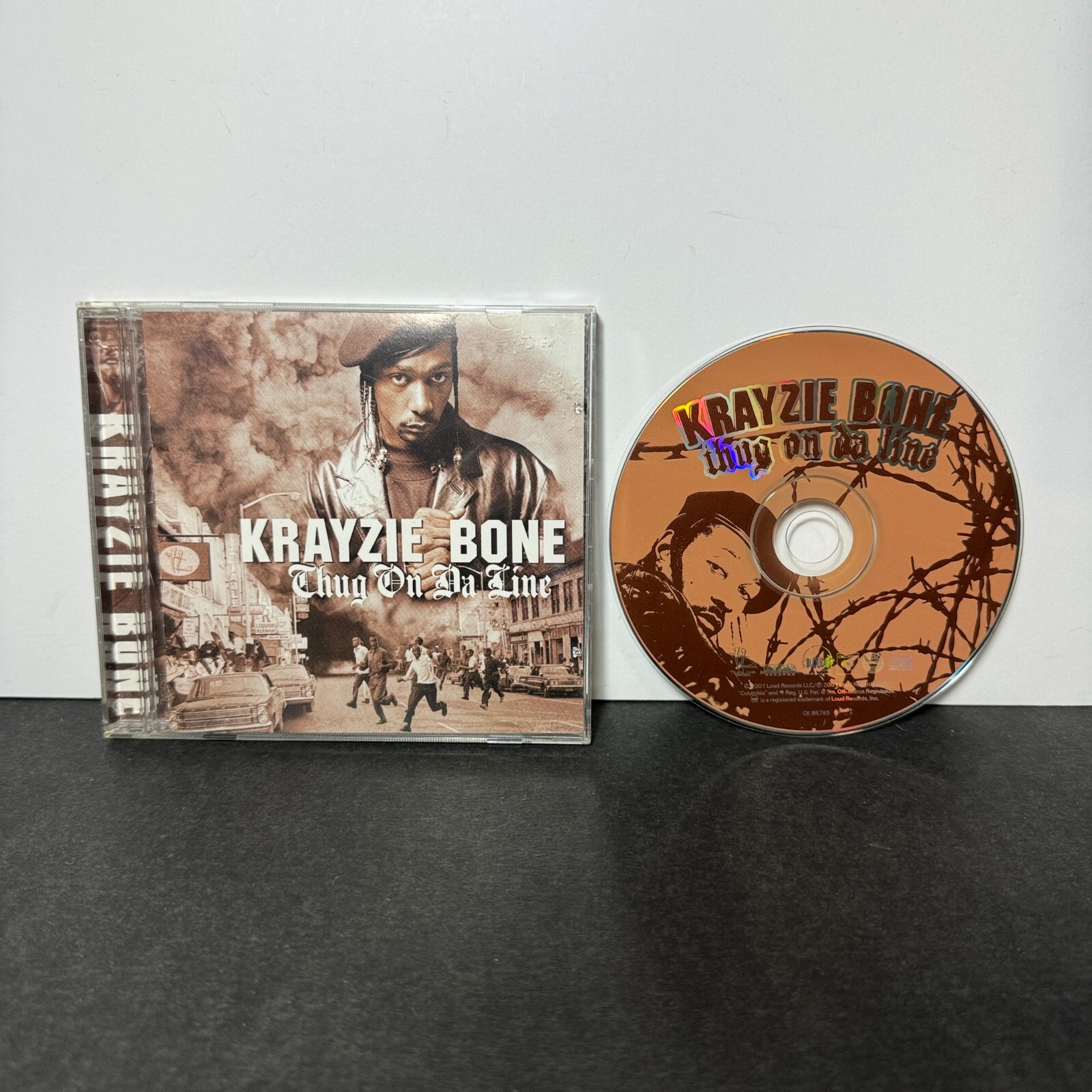 Thug on da Line [Edited] by Krayzie Bone (CD, Aug-2001, Loud