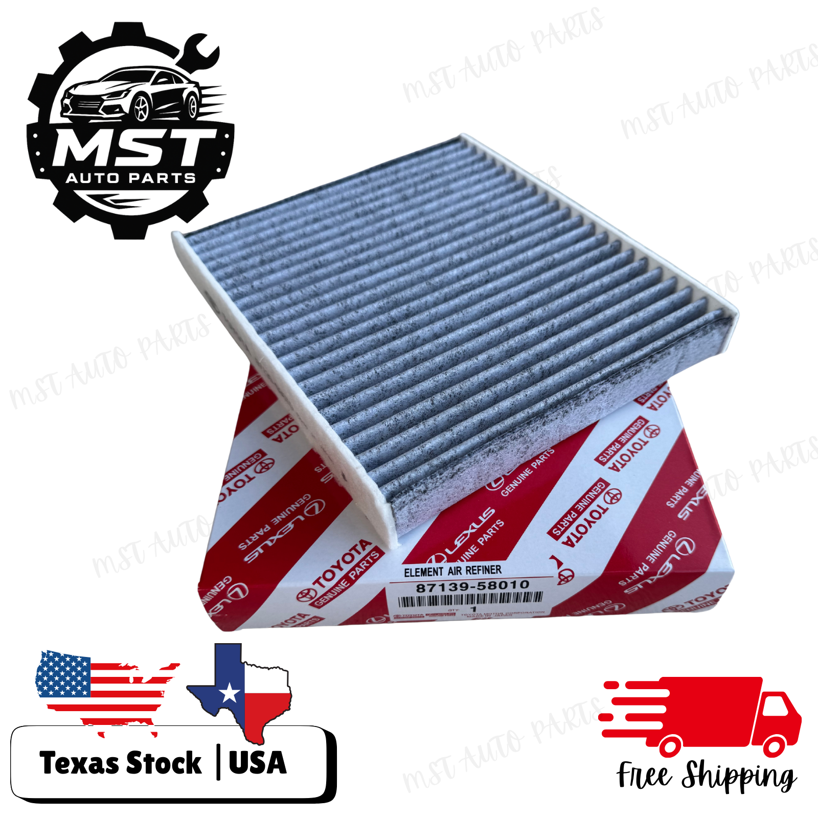 2021-2023 Toyota RAV4 Prime Charcoal Carbon Cabin Air Filter | 87139-58010
