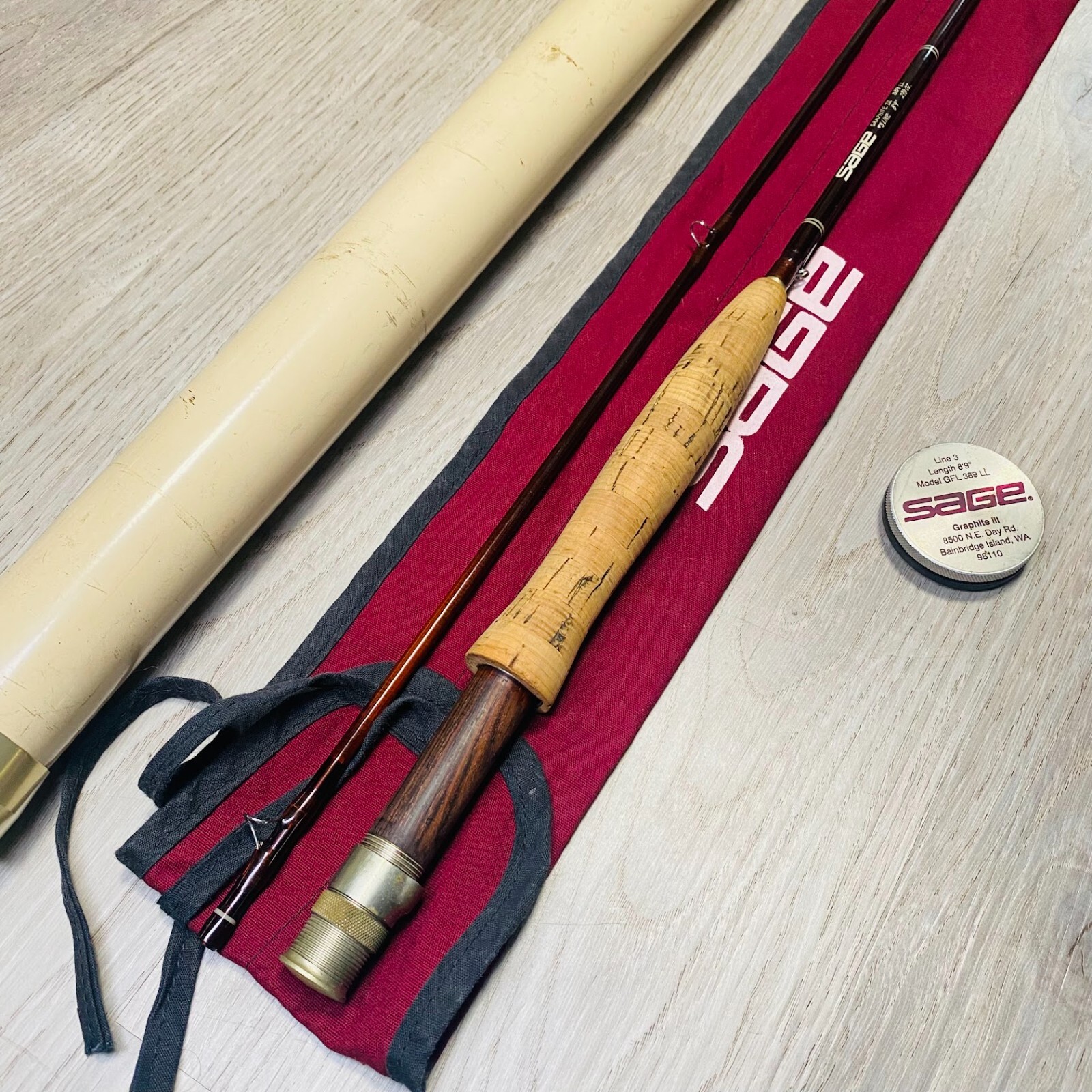 Sage Graphite III GFL390RPL 9' Fly Fishing Rod - Excellent