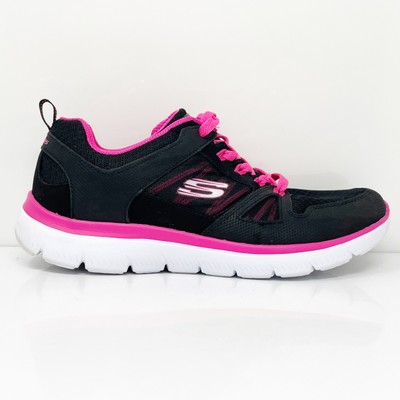 

Skechers Womens Summits 12997 Черные кроссовки кроссовки размер 8, Черный, Summits
