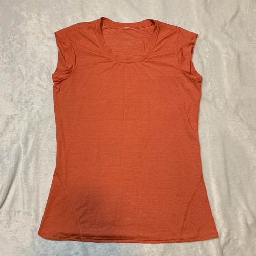 Lululemon Pedal To The Metal Short Sleeve Top Heathered Alarming Silverescent 6