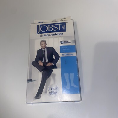 JOBST forMen Ambition w/ SoftFit Technology Knee High Regular 15-20 mmHg Socks 1