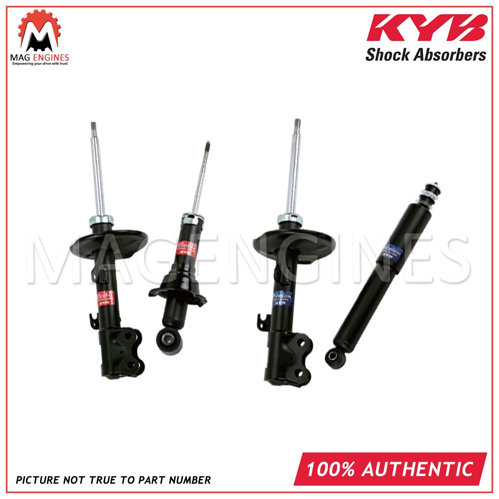 MR151227 SHOCK ABSORBER ASSY FRONT RH/LH FOR MITSUBISHI L200