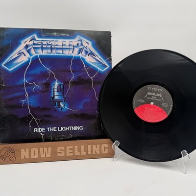 Metallica - Ride The Lightning Vinyl LP 1984 Specialty Elektra Megaforce 60396-1