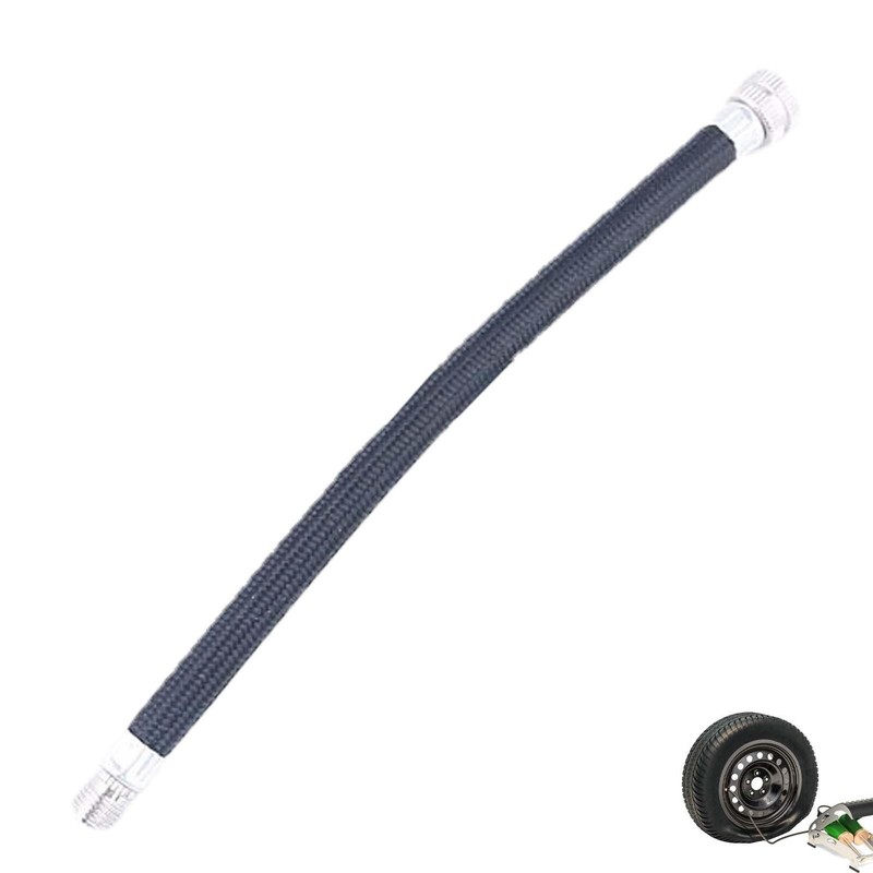 Air Pump Inflator Extension Hose High Pressure Schrader Valve for Mountain Road