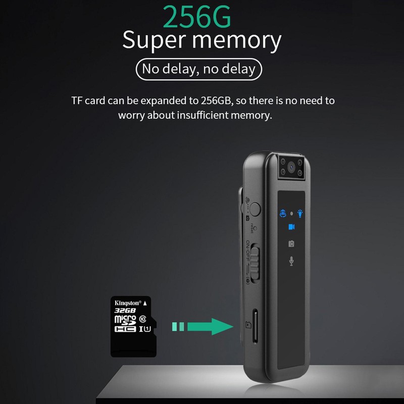 1080P HD Noise Reduction Camera WIFI Security Portable Video Recorder Night Cam