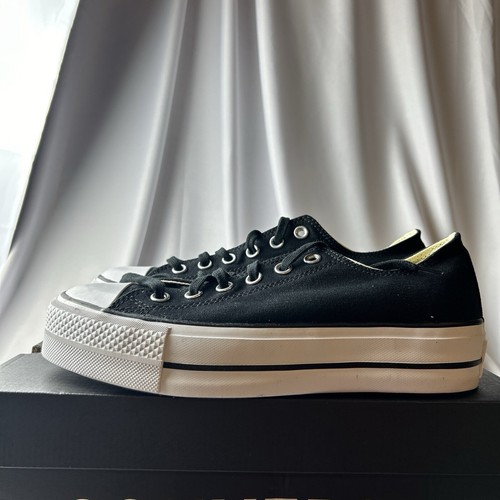 Converse Chuck Taylor All Star Lift OX Platform Black White Converse Chuck Taylor All Star Lift OX Platform Black White