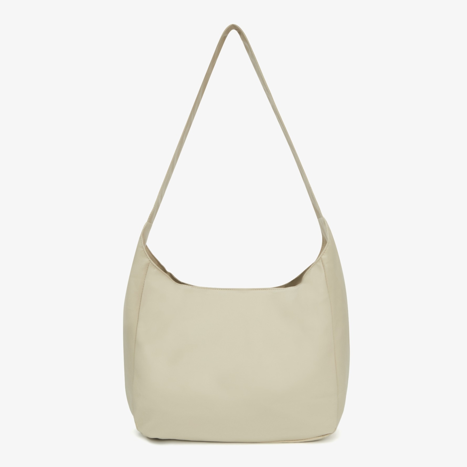 【THE NOTRH FACE】 BIG LOGO SHOULDER BAG‐CREAM New THE NORTH FACE BIG LOGO SHOULDER BAG BEIGE NN2PQ15M