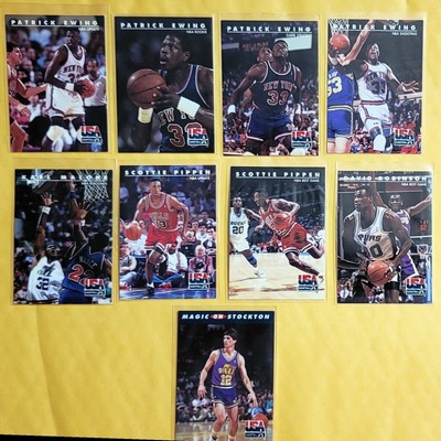 A Lot Of 9 Players   1992 Sky Box USA Basketball Cards