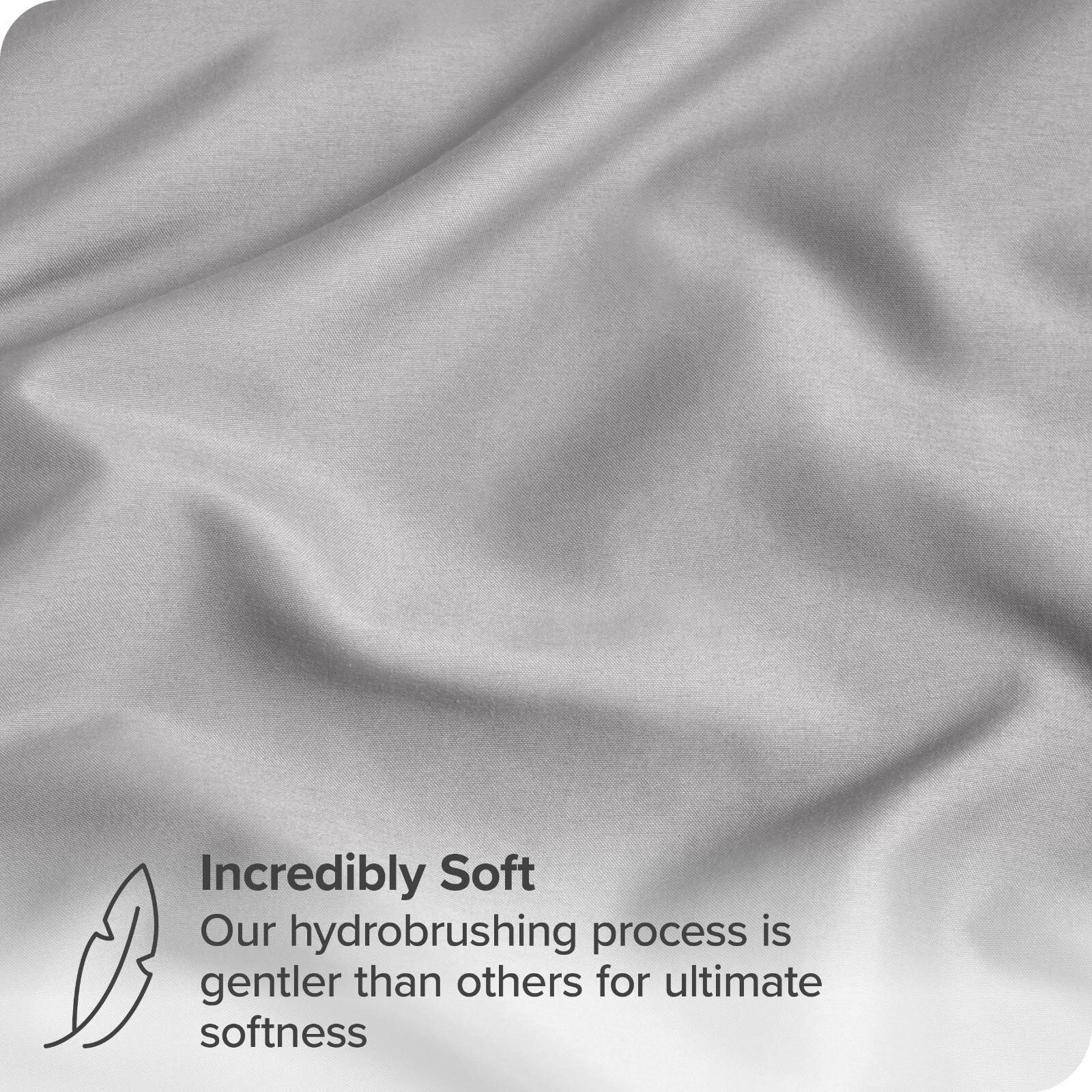 Bare Home Microfiber Body Pillow Cover - Ultra Soft - Zipper Closure