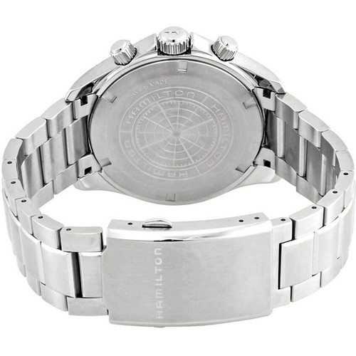 Pre-owned Hamilton Men's Watch Khaki Aviation Pilot Quartz Black Dial Bracelet H76722131