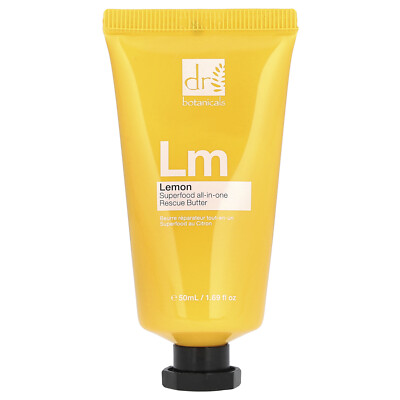 Superfood All-in-One Rescue Butter, Lemon, 1.69 fl oz (50 ml)